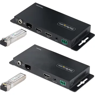 Startech HDMI Extender 4K 60Hz 7.1-Kanal Audio Monomode Multimode LC HDMI Extender,