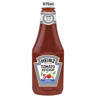 Heinz Tomato Ketchup Red 50% Zucker+Salz 8 x 875 ml (7 l)