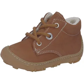 Pepino Lauflernschuh PEPINO BY RICOSTA "Colin WMS: weit", Kinder, Gr. 22, braun (curryfarben), Leder, casual, Schuhe, Babyschuh, Winterstiefel mit Warmfutter, Größenschablone zum Download
