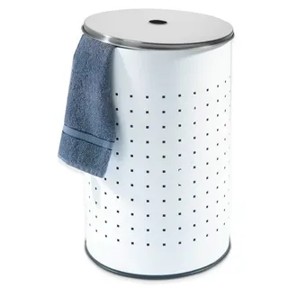 Home4You Wäschesammler, - Edelstahl - 54 Liter - H cm