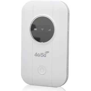 4G 5G WiFi Mobile Hotspot, LTE -USB -Modem mit SIM -Kartensteckplatz, Unterstützt 300 Mbit/S, 10 Gerätekonnektivität, Tragbarer Reiserouter für Smartphone -Tablet -Laptop