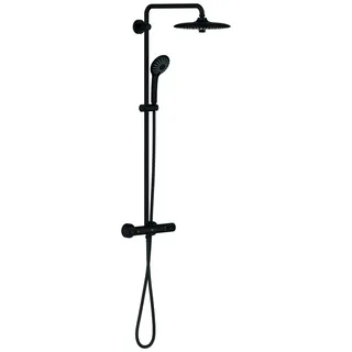Grohe Euphoria Duschsystem mit Thermostat Schwarz 260