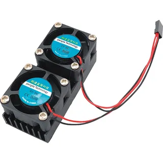 BerryBase Dual Lüfter für Raspberry Pi