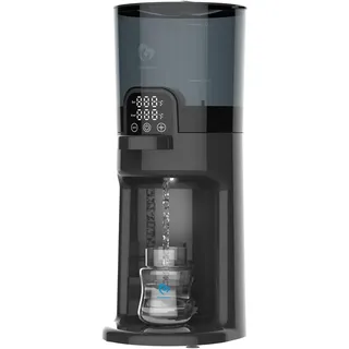 Bellababy Flaschenzubereiter für Babys,Instant Warmer,Flaschenwärmer Baby,Wasserspender für Sofortige Herstellung von Formelflaschen,Abnehmbarer Behälter,24/7 warm,Schwarz