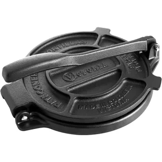 Victoria Tortilla Presse für Mexikanische Tortillas, Gusseisen 20 cm, Kolumbianische Pataconera Professionelle, Roti Maker für Tacos, Arepas, Quesadillas, Empanadas, Patacones