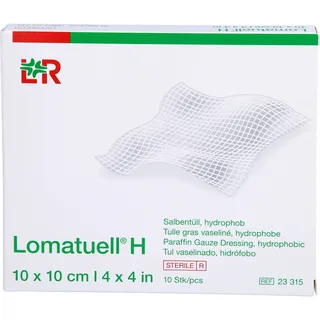 Lohmann & Rauscher Lomatuell H 10x10cm, 10 St. Verband