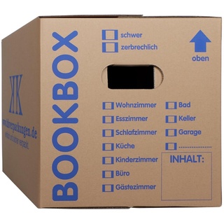 Bücherkarton Aktenkarton Bookbox (2-wellig)