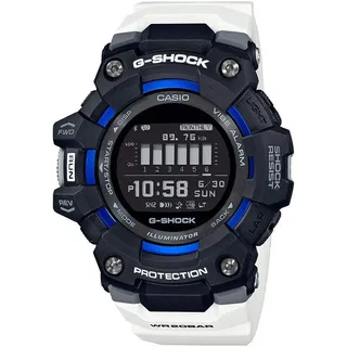 CASIO G-SHOCK G-SQUAD Step Tracker Bluetooth Mobile GBD-100-1A7JF Weiß x Blau