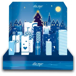 La mer Premium Adventkalender 2023 - Vorfreude auf Weihnachten mit 24 Pflege-Überraschung - Kosmetik für jeden Hauttypen - Luxusgeschenk für Frauen und Männer - Kalender in Wert von 301,42 €