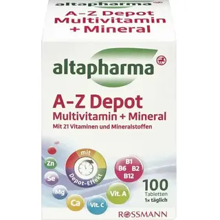 Altapharma A-Z Depot Multivitamin + Mineral mit 21 Vitaminen, neu&ovp