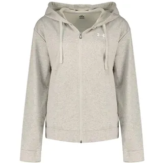 Under Armour Rival Terry Reißverschlusspullover - Mod Gray / White - S