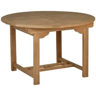 MiaMöbel Gartentisch Ø 120 x 75 cm Honig