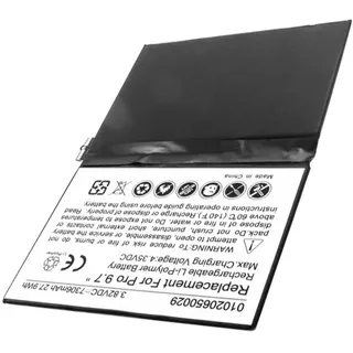 AccuCell Akku passend für den Apple iPad Pro 9.7, Apple iPod Pro 9.7 Wi-Fi, Apple iPod Pro 9.7", Apple iPod Pro 9.7" Wi-Fi Akku A1664, A1673