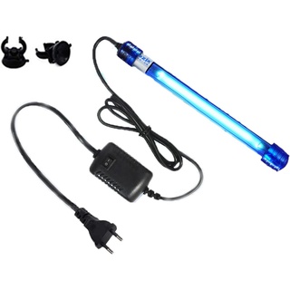 Aquarien UV Licht Wasserklärer Algen klar grün sauber Zuhause UV Sterilisator Lampe Küche UV Sterilisationslampe Hundehütte Bakterien-Killer UV Lampe für Filtertank Teich Schwimmbecken(9W(26cm Länge)