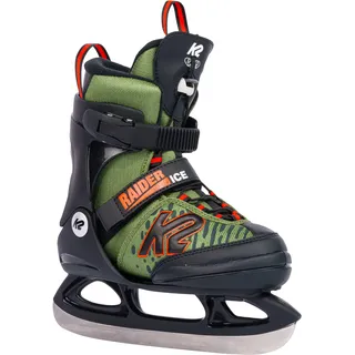 K2 Raider Ice Jungen Schlittschuhe Grün/Orange, L