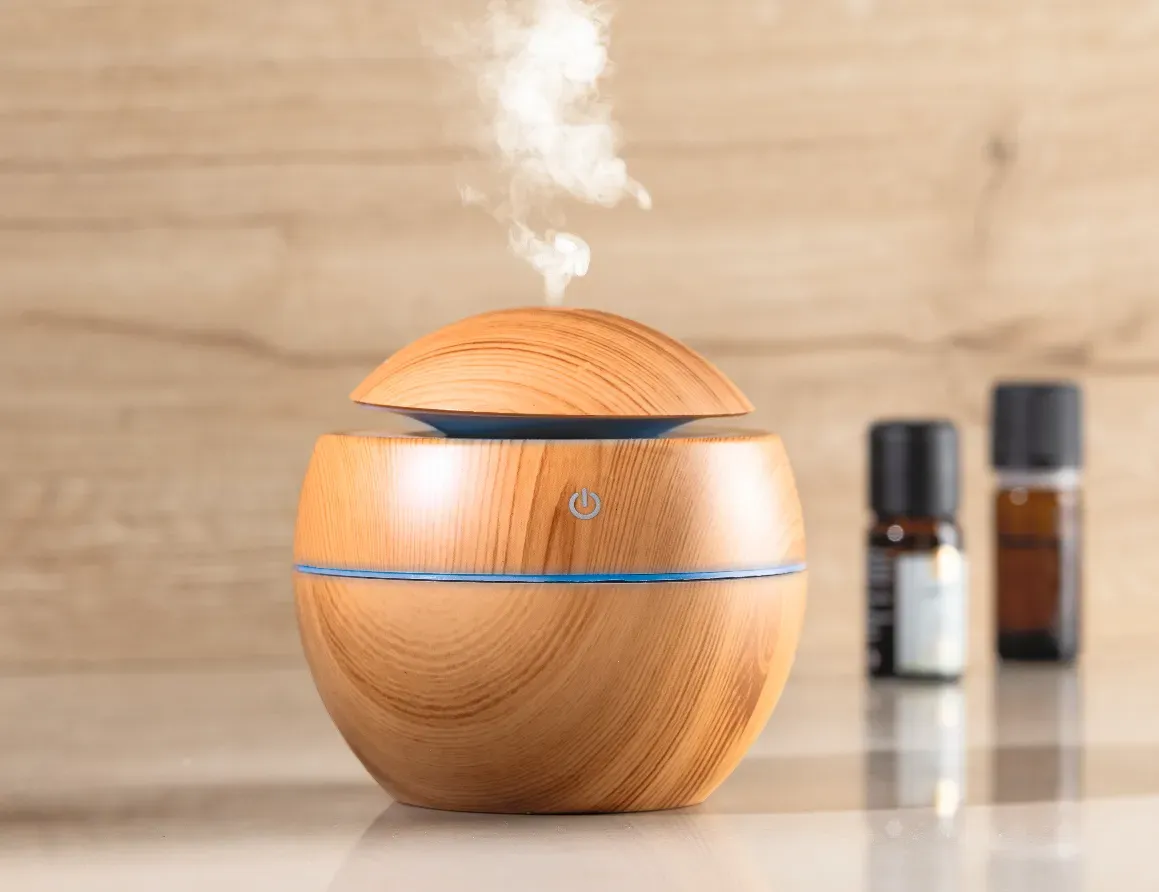 EASYmaxx Aroma-Diffuser rund mit Licht 3W