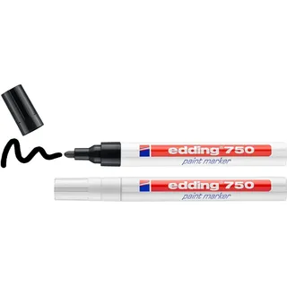 schwarz, weiß 2 mm, 4 mm,