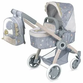 Decuevas 3x1 Faltbarer Coco Mit Rucksack Für Puppen Bis Zu Puppenwagen Puppe 41x62x70 Cm 48 Cm - Multicolor - One Size