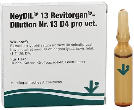 NeyDil No.13 D4 pro vet. ampoules 5x2ml