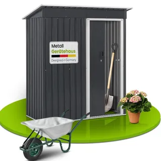 Juskys Gerätehaus S 1,61 x 0,86 m anthrazit