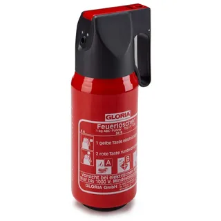 Volkswagen 000016995 Pulver Feuerlöscher ABC EN 3 Sicherheit, ohne Halterung/Einbaumaterial