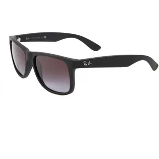 Ray-Ban Justin RB4165 601/8G 54 rubber black / grey gradient