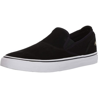 Emerica Wino G6 Turnschuhe Ohne Schnürsenkel - Black / White / Gold - EU 43