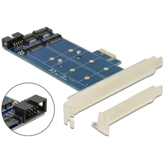 DeLock PCI Express Card > 2 x internal M.2 NGFF