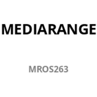 MediaRange opt, 7-Tasten Trackball Funk-Maus, rechts,sw/rot