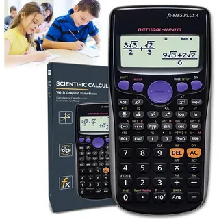 ZEUOPQ Taschenrechner Tischrechner 10 Ziffern Genauigkeit Multifunktional für Schule Büro, 10-stellige Genauigkeit, statistische Berechnungen