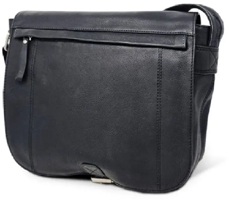 Bull Hunt Twenty Five-Zipper Antigo Black Umhängetasche