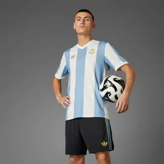 Adidas Argentinien Anniversary Trikot - Ambient Sky / Cloud White - M