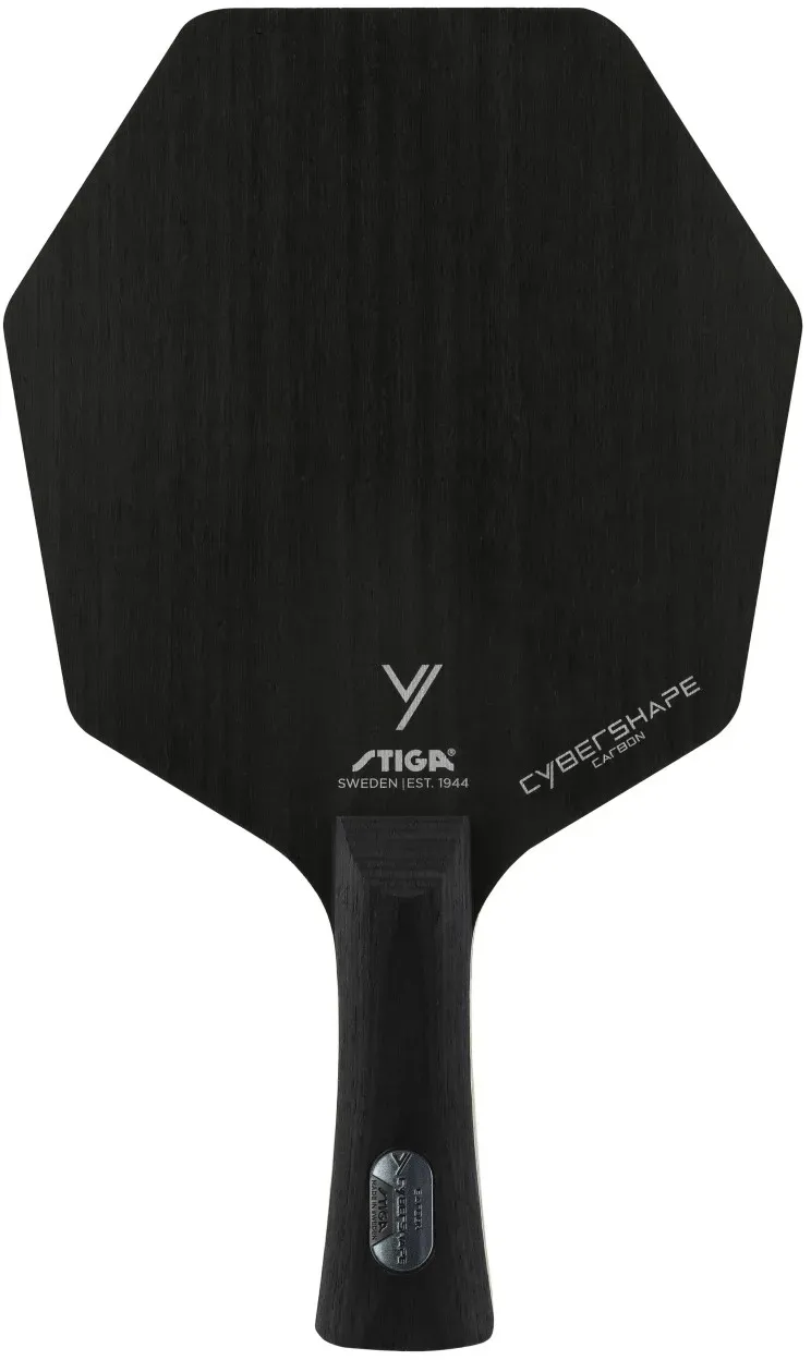 Stiga Holz Cybershape Carbon - Griffform Classic gerade - Classic gerade