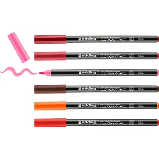 Porzellanstifte farbsortiert 1,0 - 4,0 mm, 6 St.