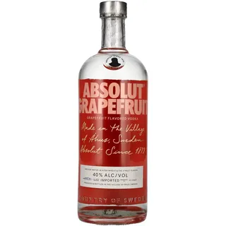 Absolut GRAPEFRUIT Flavored Vodka 40% Vol. 1l