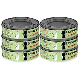 Litter Locker II Rundbeutel-Nachfüllpackung für Katzen 6-teilig