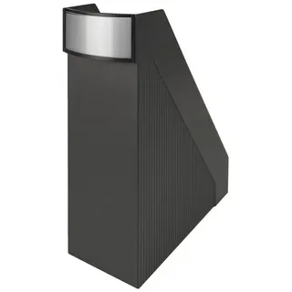 Helit Stehsammler Linear H6361595 schwarz Kunststoff, DIN A4, 1 St.