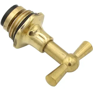 stabilo-sanitär Auslaufventil Oberteil 1/2" Messing gold
