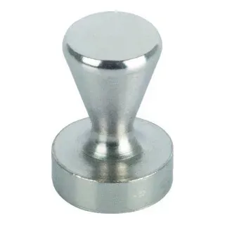 suki Magnetkegel Neodym, Durchmesser 15 mm H21 mm,silber Inhalt: 2