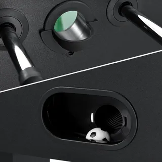 ArtSport Tischkicker Wuzzler – Kickertisch inkl. 2 Bälle mit Getränkehalter – Kicker – Tischfußball