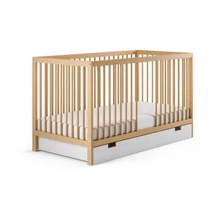 Kids Collective Kinderbett Gitterbett 60x120 cm Babymöbel, Babybetten,