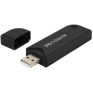 RTL2832U USB DVB-T FM SDR Dongle Digital TV Tuner Stick Receiver mit Echtzeit-Video Aufzeichnung, für DVB-T und FM Broadcasting