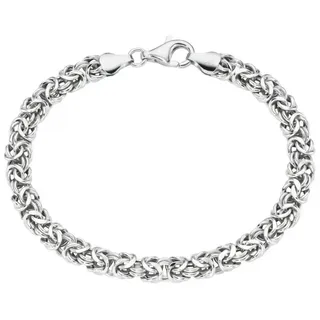 Smart Jewel - Armband Königskette, oval, Silber 925 Armbänder & Armreife Silber Damen (88.99 € / )