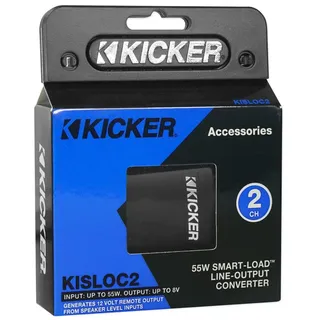 SNUNGPHIR Kicker 46KISLOC2 K-Series Stereo Line-Output Converter w/Remote Turn-On Output