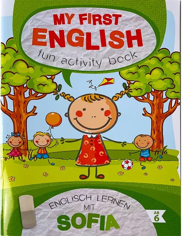 Lernbuch: My first english fun activity book - Englisch lernen mit Sofia
