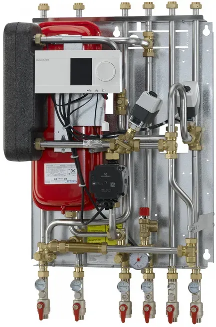 Danfoss Hausstation VX Solo II HWP, 3 FBH:15kW, ECL310/A347, STW