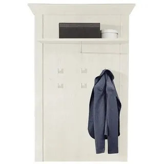 Forte Kashmir Kleiderpaneel, Holzwerkstoff, Pinie Weiß, B x H x T: 97,3 x 153,6 x 27,5 cm
