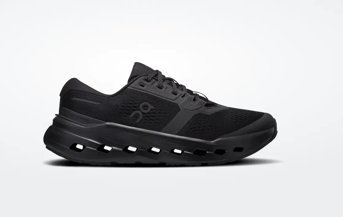 Mode&Accessoires ON ON Damen Cloudrunner 3 Wide Black/Black - Schwarz - 40