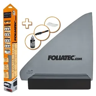 FoliaTec Scheibentönungsfolie, Tönungsfolie für Autoscheiben, BLACKNIGHT Light, 76 x 300 cm, 65% Verdunkelung