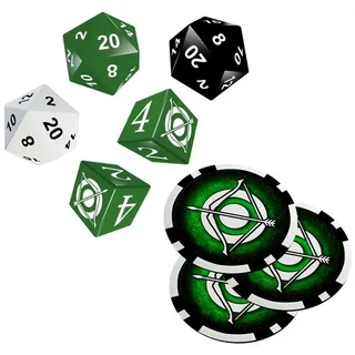 Ulisses Spiele Das Schwarze Auge, DSA5 Einsteigerbox: Elfen, Würfel- & Chipset